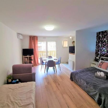 Studio Nice, Avenue Des Fleurs, Climatise Apartment ภายนอก รูปภาพ